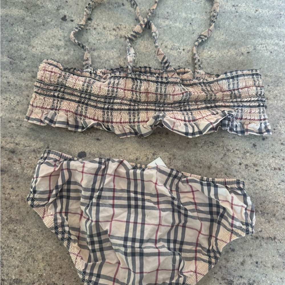 Kids Plaid Two-Piece Set